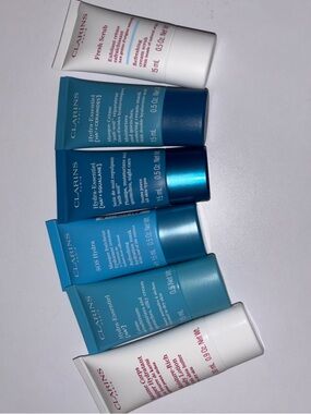 Clarins Travel Skincare hydration 6 piece mini bundle. All brand new.